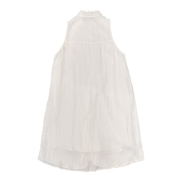 Tuckernuck Pomander Place Dutton Sleeveless Eyelet Trim Dress White Women’s XS - Picture 6 of 9